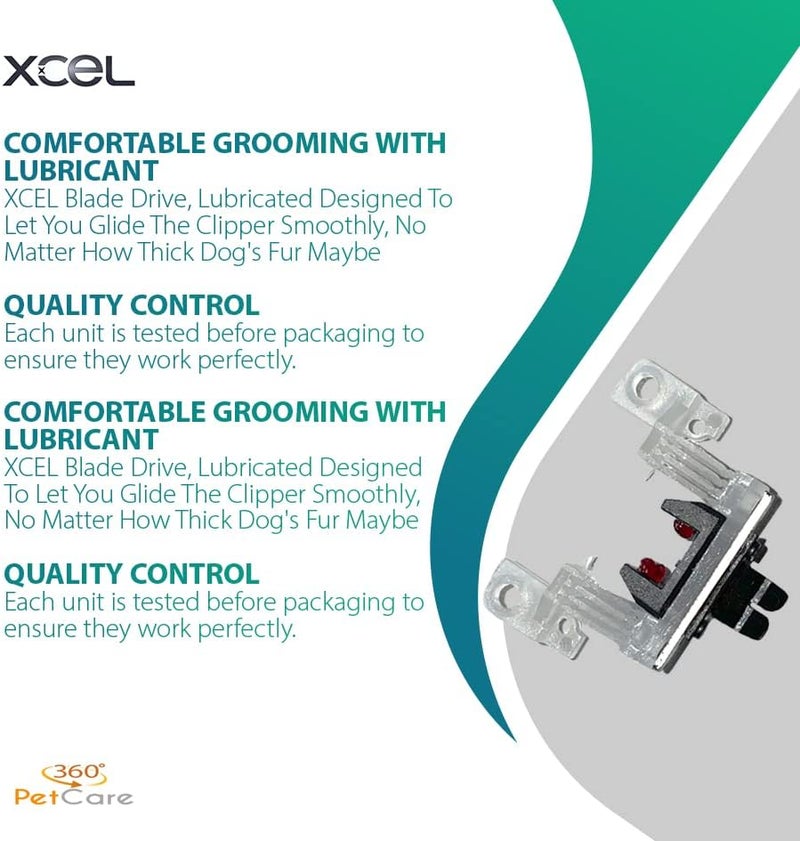 Xcel Lubricated Blade Drive Assembly Lever Replacement for Pet Clipper 1 Pack - Image 5